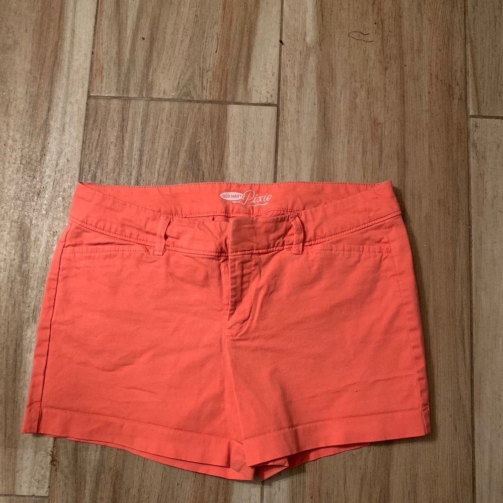 Old Navy shorts orange size 4 - Picture 3 of 3